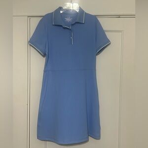 Vineyard Vines Performance Golf Polo Dress Serenity Blue Women’s Small-No Shorts